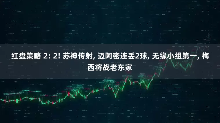 红盘策略 2: 2! 苏神传射, 迈阿密连丢2球, 无缘小组第一, 梅西将战老东家