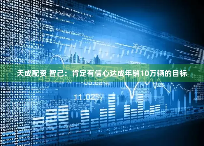 天成配资 智己：肯定有信心达成年销10万辆的目标